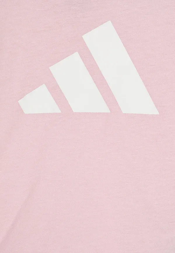 Комплект спортивной одежды Essentials для младенцев (унисекс) - спортивные шорты Adidas Performance, белый/розовый — фото 4