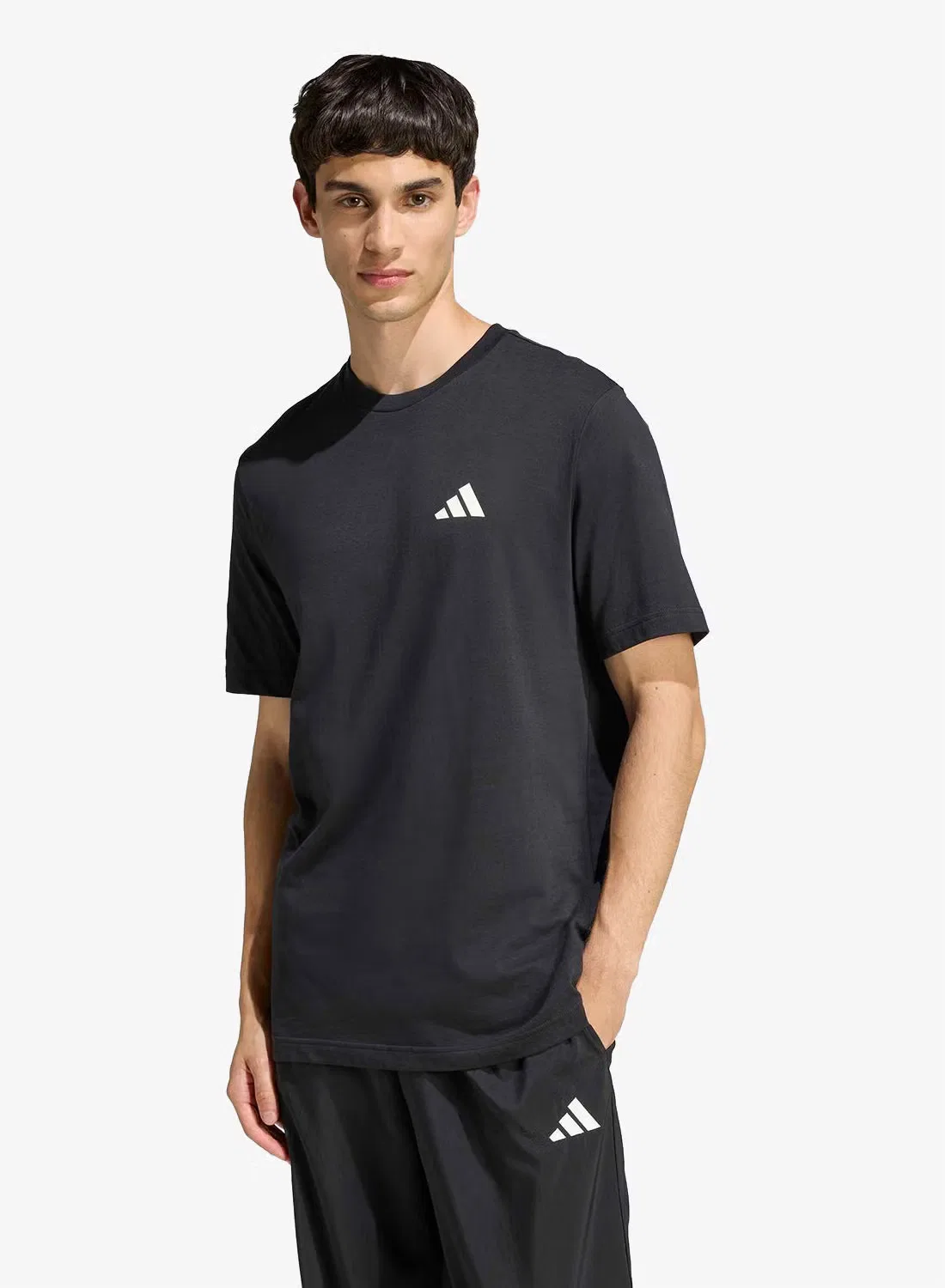 Футболка с принтом Outdoor biking graphic Adidas, черный