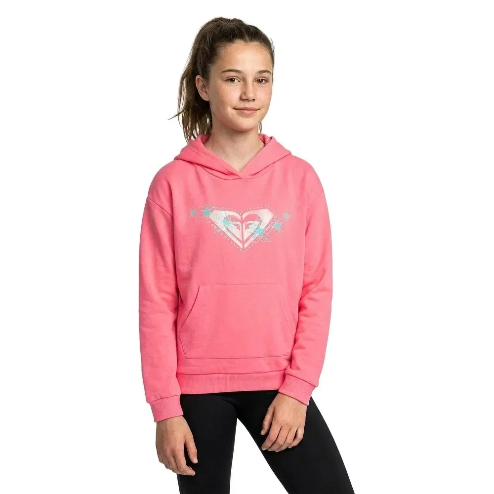 Худи Roxy Surf Feeling Terry, розовый — фото 3