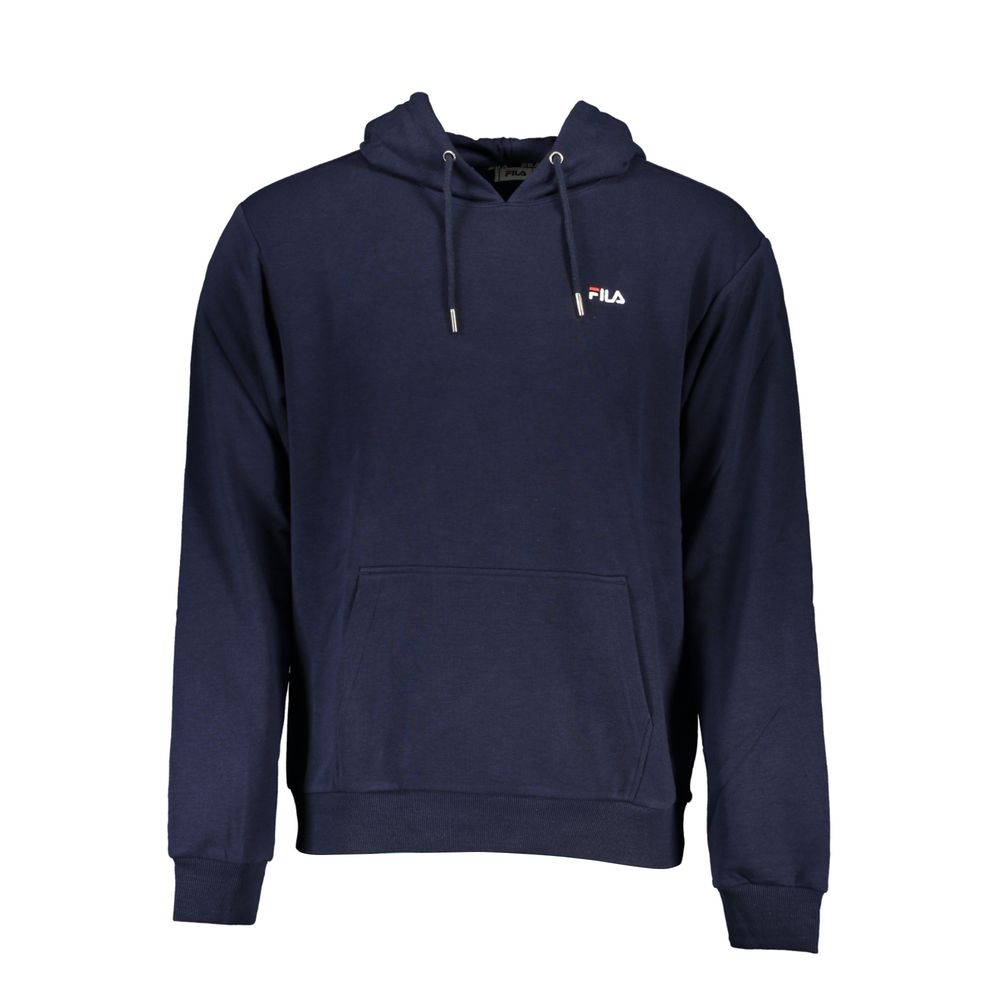 

Синяя толстовка с капюшоном из хлопковой смеси Fila