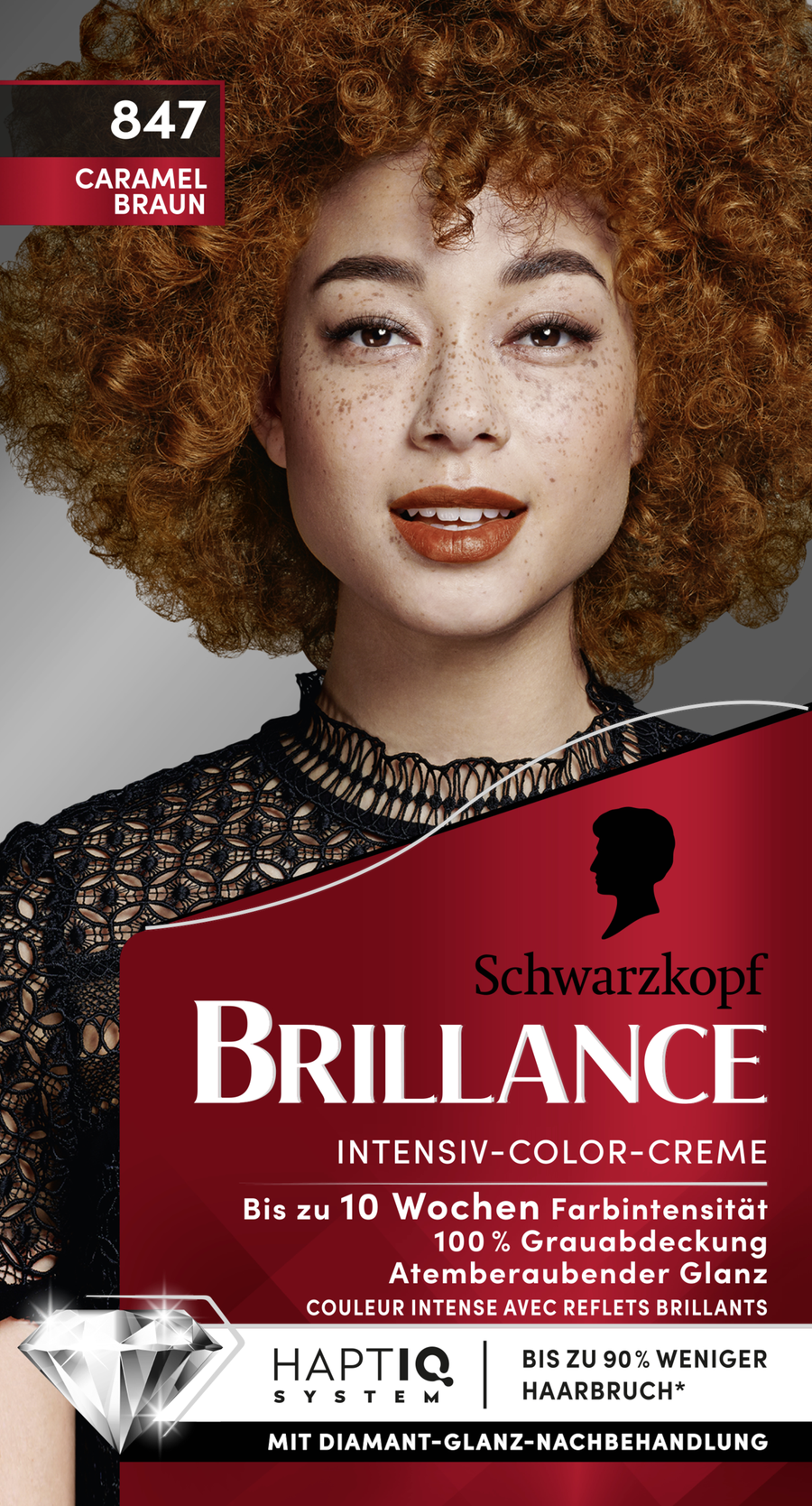 

Краска для волос Brillance Intensiv-Color-Creme 847 Caramel Braun