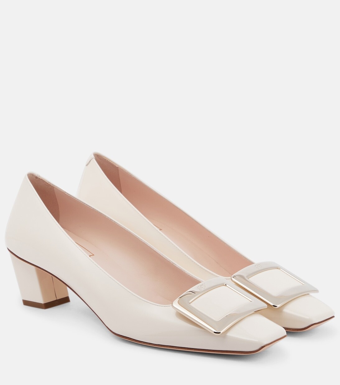 Лакированные туфли Belle Vivier Roger Vivier, бежевый