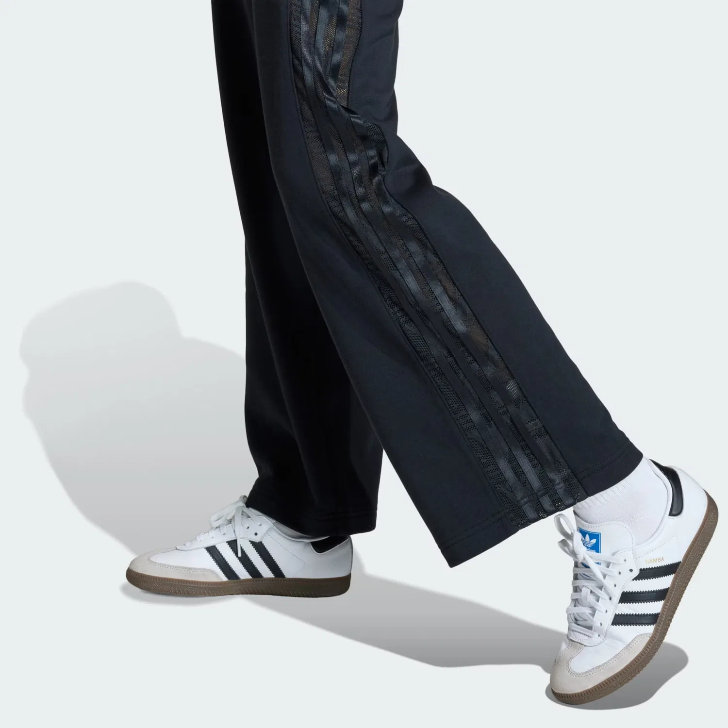 Брюки Adidas Originals свободного кроя, черные — фото 4