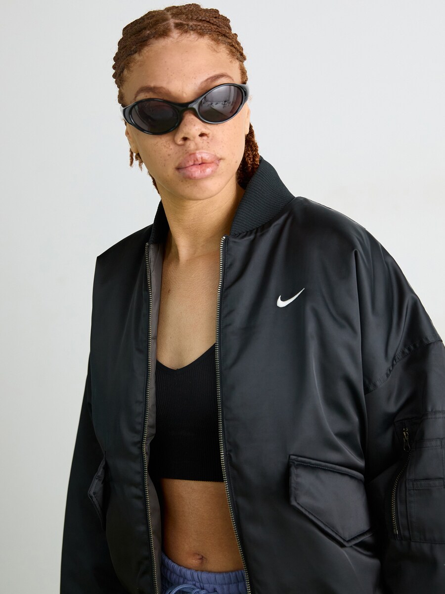 Демисезонная куртка Nike Sportswear, Black — фото 3