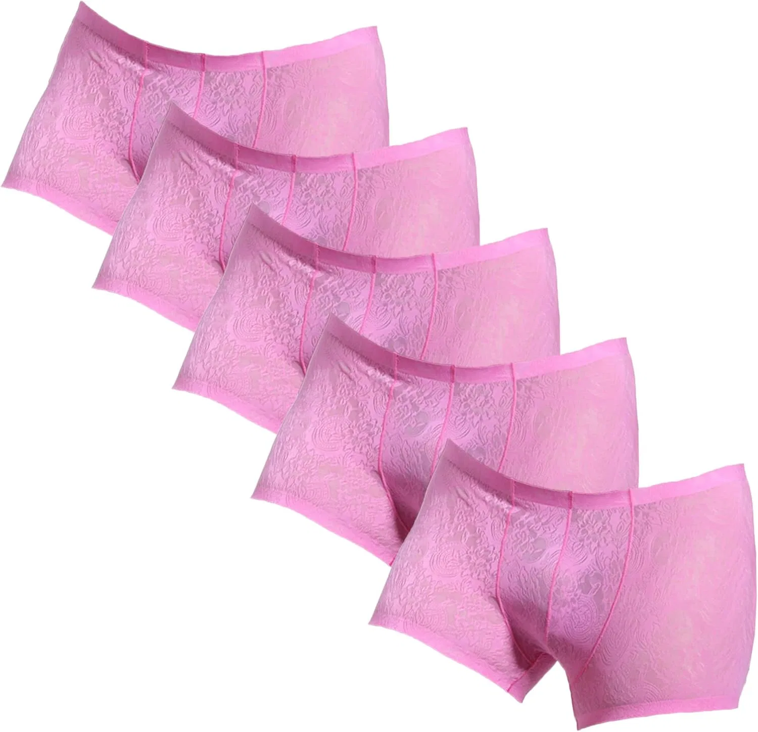 Боксеры дышащие Mesh, Pink5pc