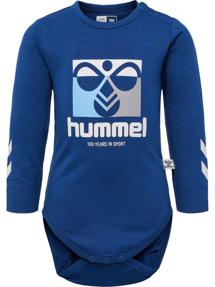 

Комбинезон уличный Ouen Body Longsleeve синего цвета Hummel