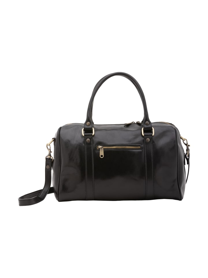 

Viola Castellani Сумка-боулер черного цвета