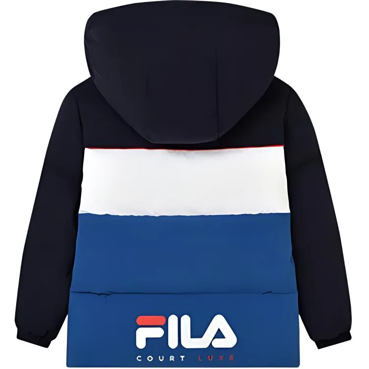 FILA KIDS Пуховик royal blue детский — фото 4