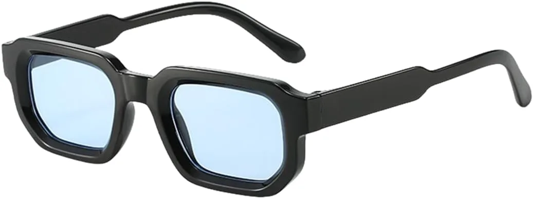 

Винтажные мужские солнцезащитные очки в прямоугольной оправе, модные ретро-солнцезащитные очки класса люкс с защитой от УФ-излучения UV400 для женщин TVTBBVV, 4