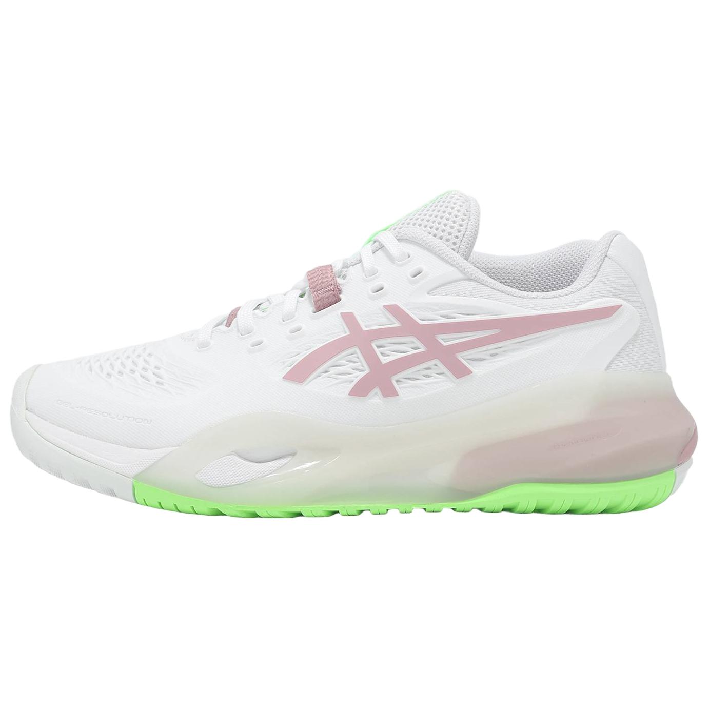 

ASICS GEL RESOLUTION X Cushioning Breathable Support Low top женские теннисные кроссовки White Deep Pink