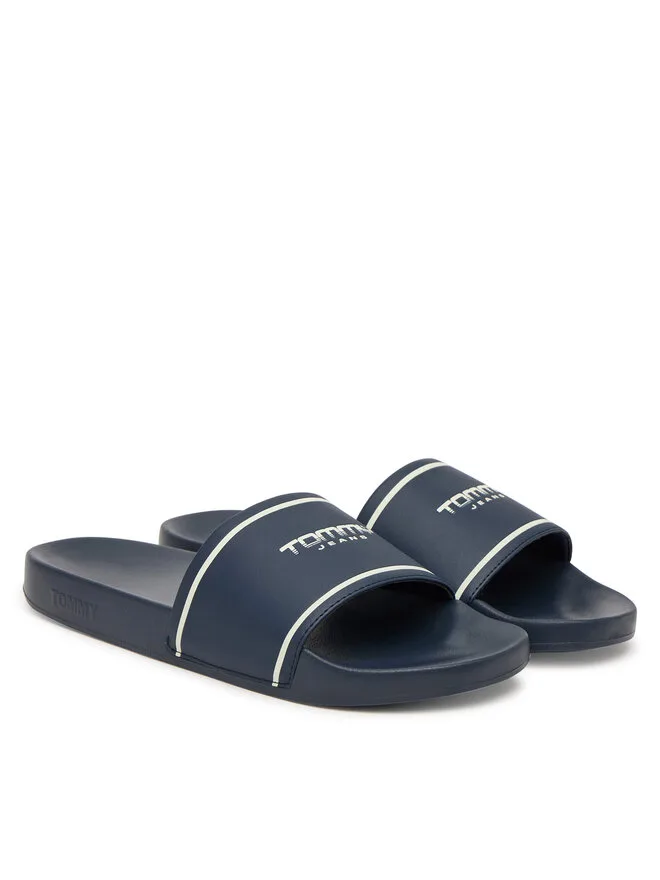 Tommy Jeans Tjm Summer Sandal 26.2 EM0EM01723 темно-синие мюли — фото 2