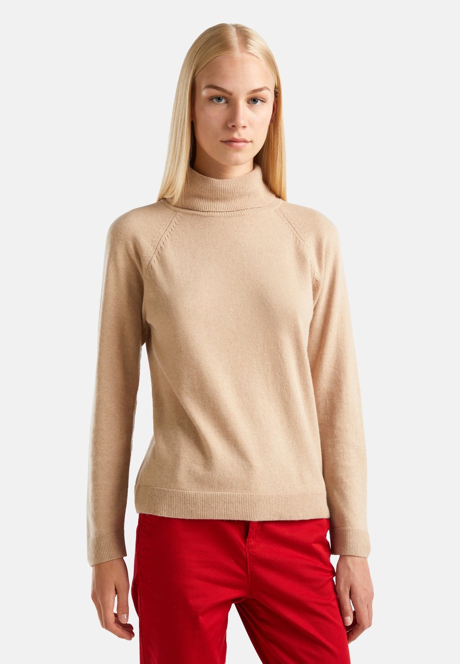 

Джемпер United Colors of Benetton TURTLENECK, Beige