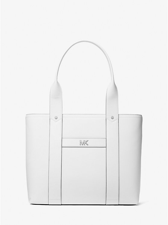 

Сумка-Тоут Cooper из сафьяновой кожи Michael Kors, белый