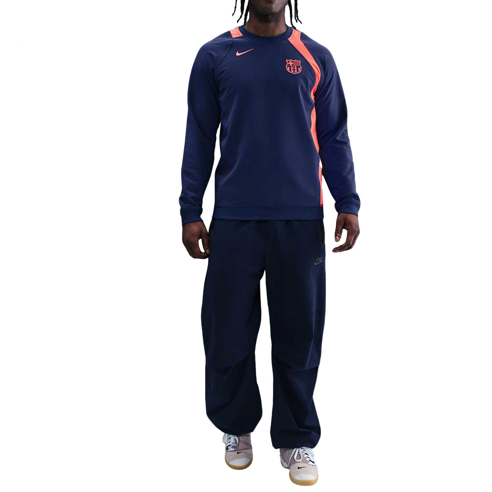 

Футболка мужская Total 90 с круглым вырезом Fc Barcelona Third Nike, синий