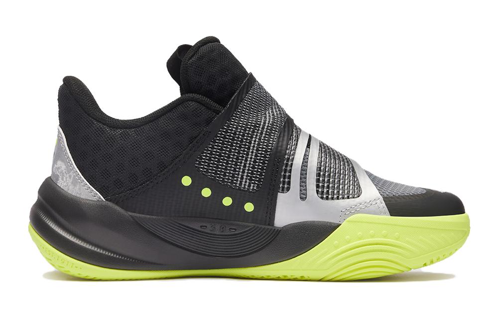 BOA ALPHA 3 Low Rebound Низкие Детские Баскетбольные Кроссовки Черный Желтый Подростки FILA KIDS — фото 2