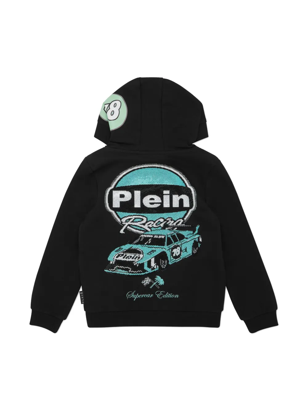 Худи Strass Cars Racing Philipp Plein, черный — фото 2