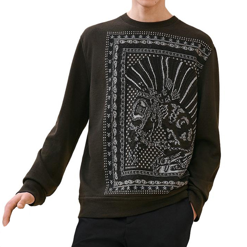 

Свитер мужской хурма HERMES