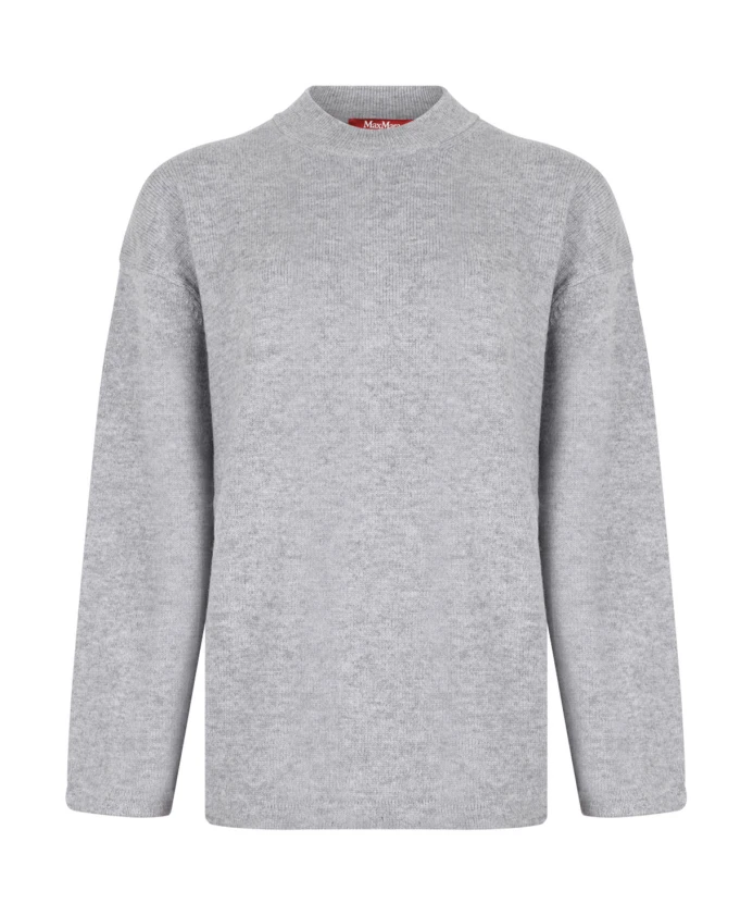 

Светло-Серый свитер из шерстяной смеси Max Mara Studio, серый