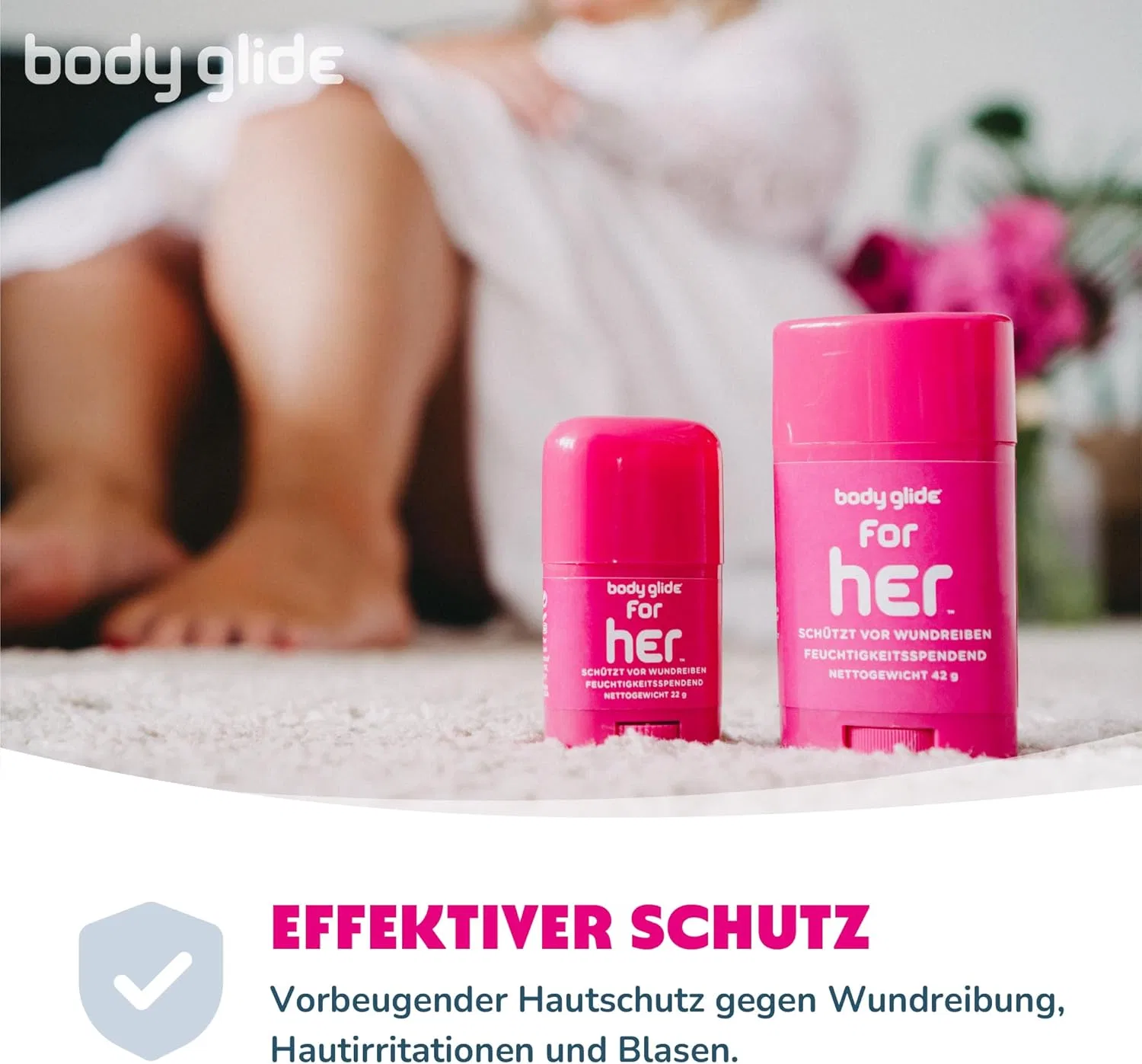 Стик против натирания и мозолей «For Her Anti Wound Rub Stick» от BODY GLIDE ‎Body Glide — фото 2