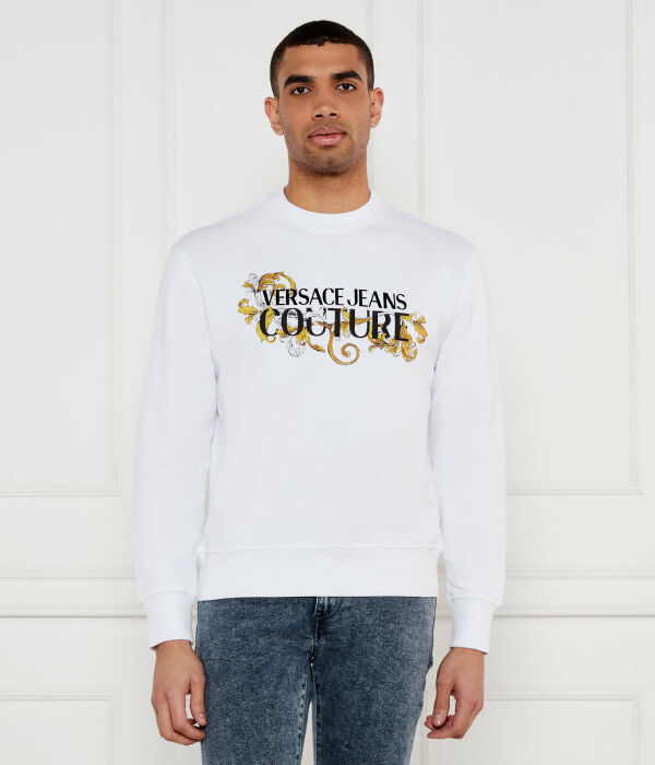 

Свитер Regular fit Versace Jeans Couture, белый