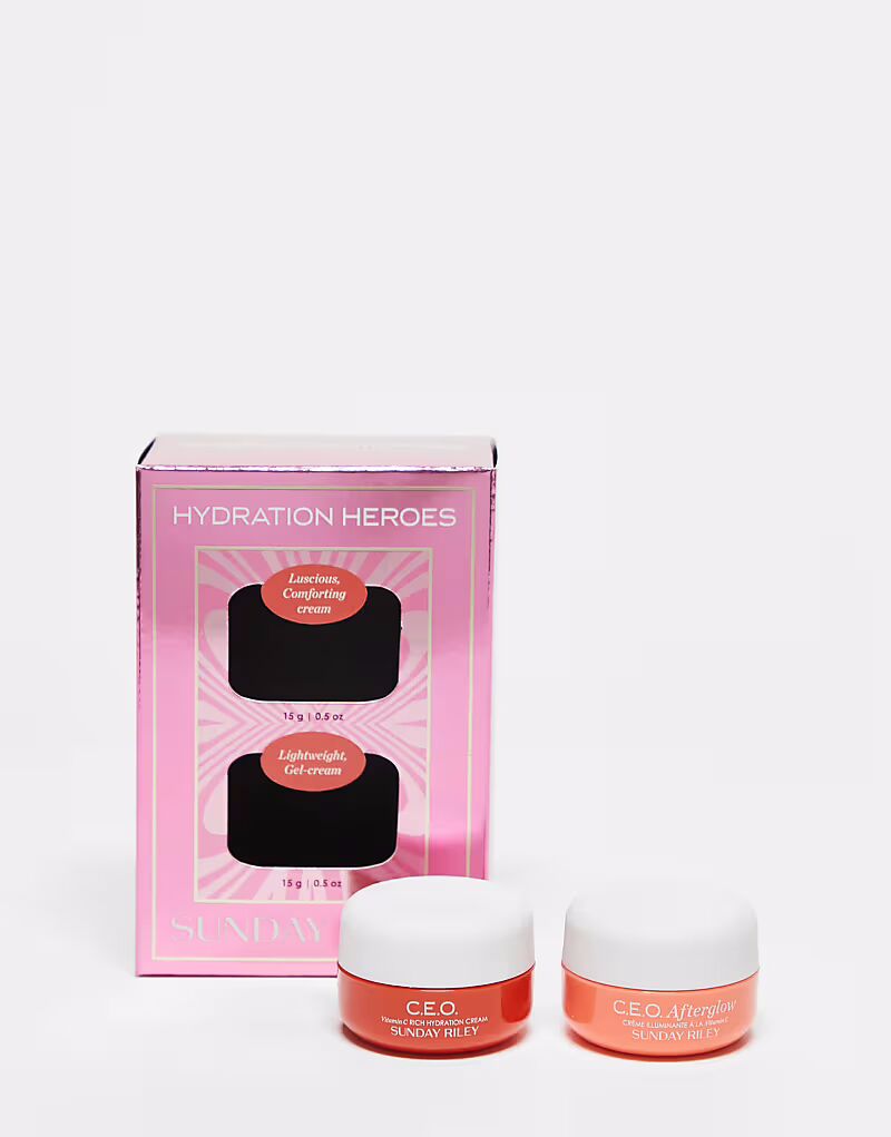 

Крем-дуэт Hydration Heroes CEO Sunday Riley