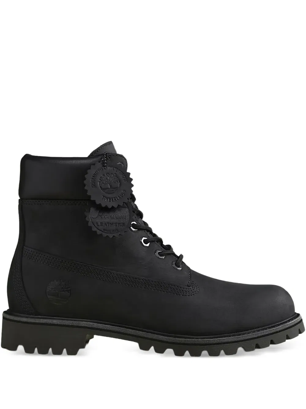 Роскошные ботинки средней высоты на шнуровке Timberland, черный