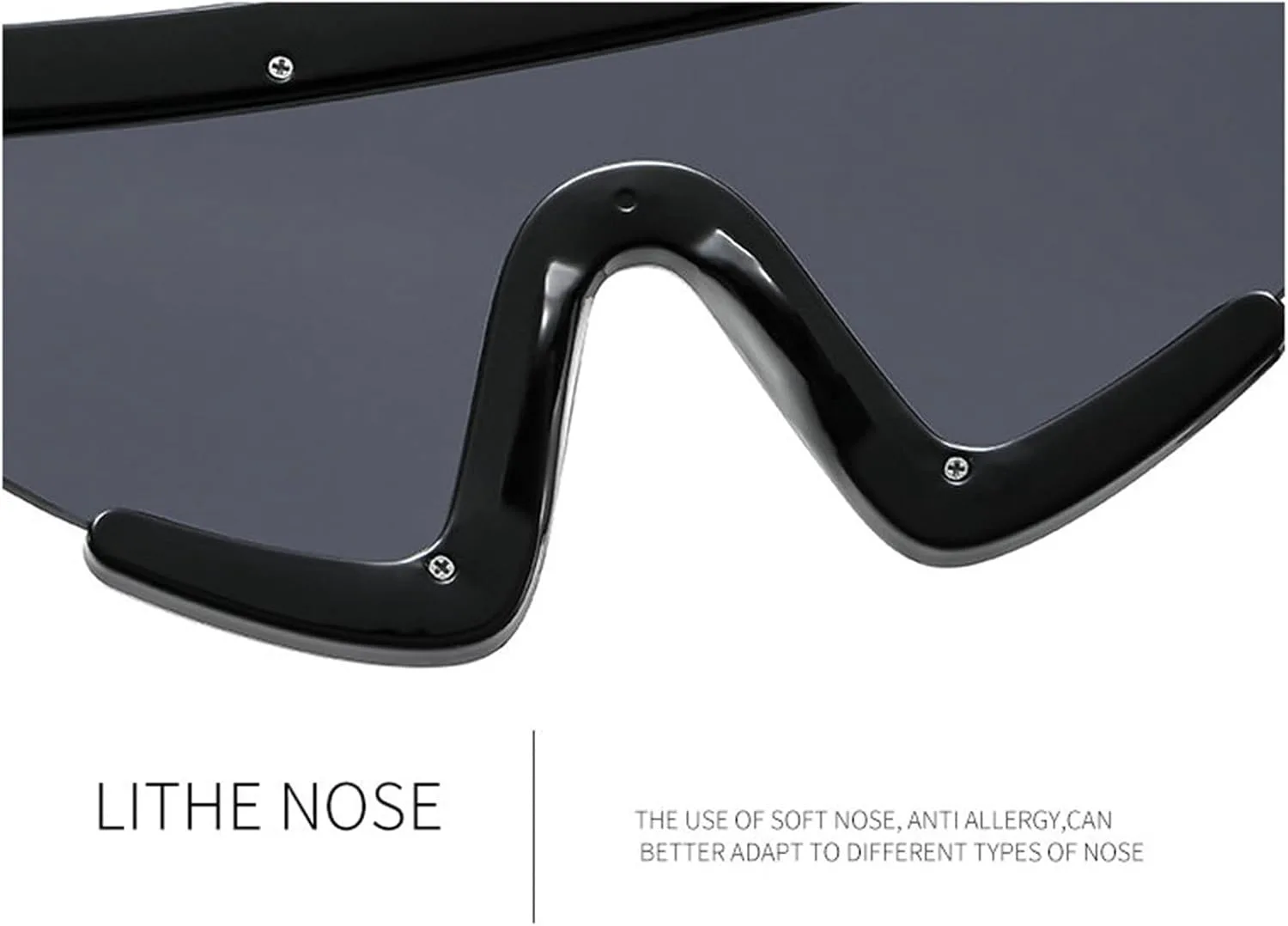 

Хелена, большие солнцезащитные очки в стиле панк-панк Y2K для мужчин и женщин, роскошные цельные солнцезащитные очки для мужчин, спортивные очки helena, C4