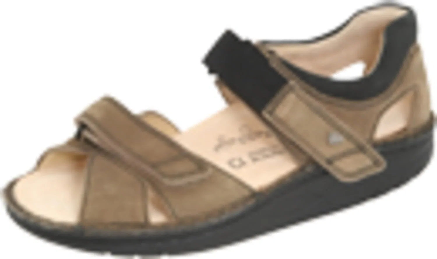 Сандалии Finn Comfort, Mud/Black Leather