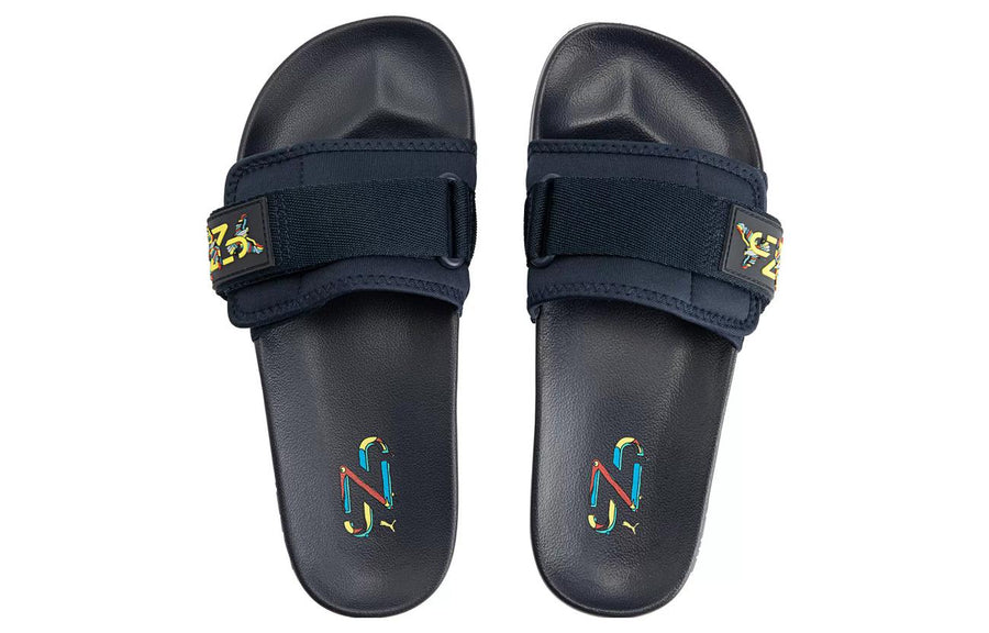 Шлепанцы PUMA Neymar Jr. x Leadcat 2.0 Sandal 'Parisian Night', синий — фото 3