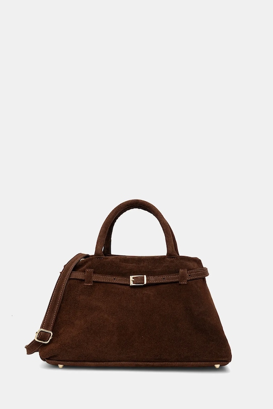 

Замшевая сумка Answear.LAB, коричневый