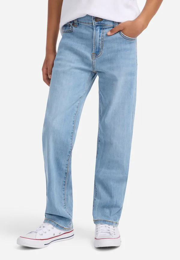 Джинсы прямого кроя с прямыми штанинами Abercrombie & Fitch, Light Blue