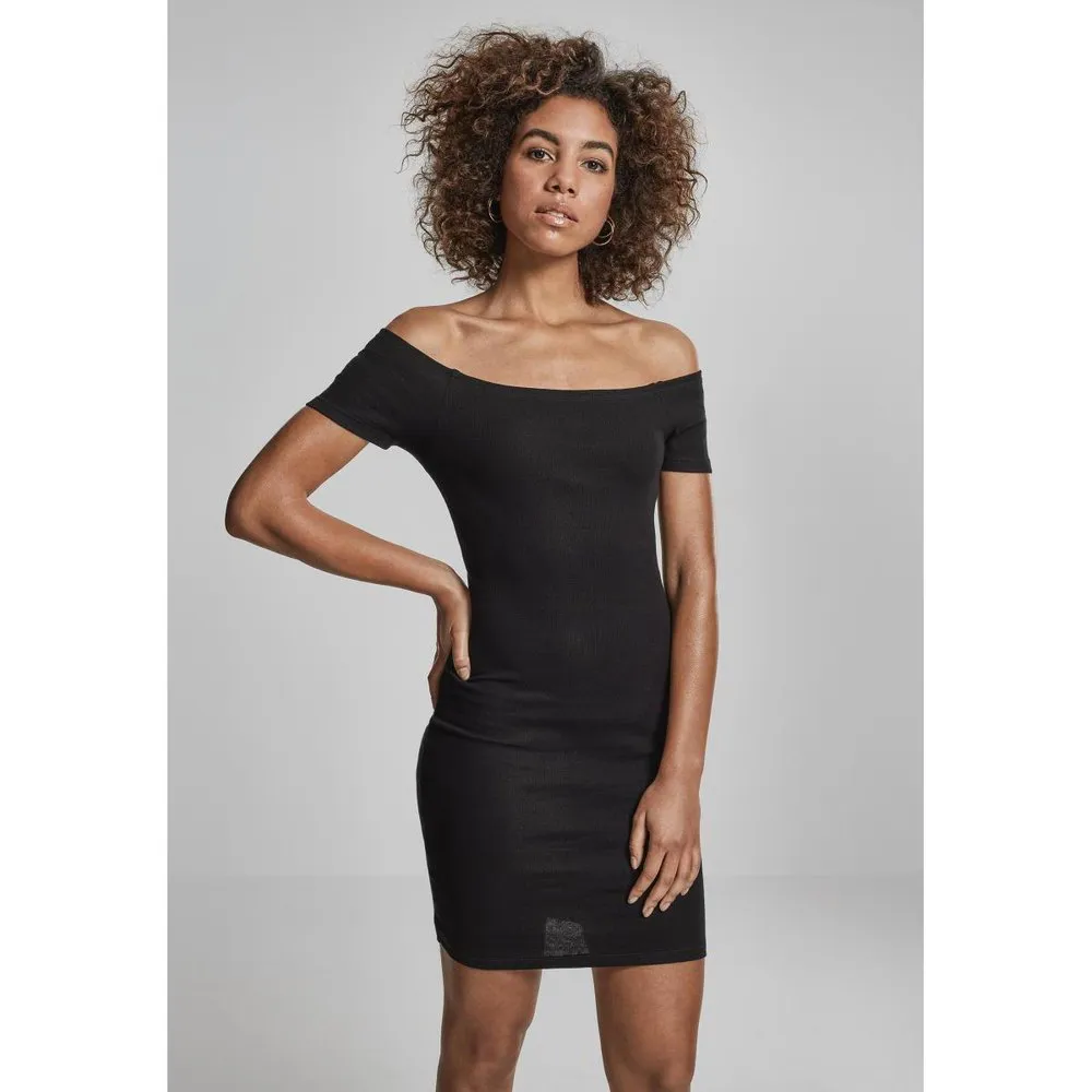 

Платье Urban Classics Rib, черный