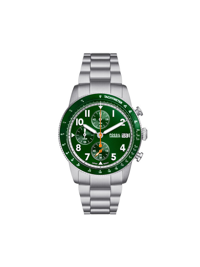 

Часы Sport Tourer Chronograph Fossil, серебро