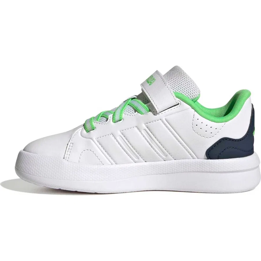 Детские повседневные кроссовки Lightorama Court El C adidas, Белый — фото 4