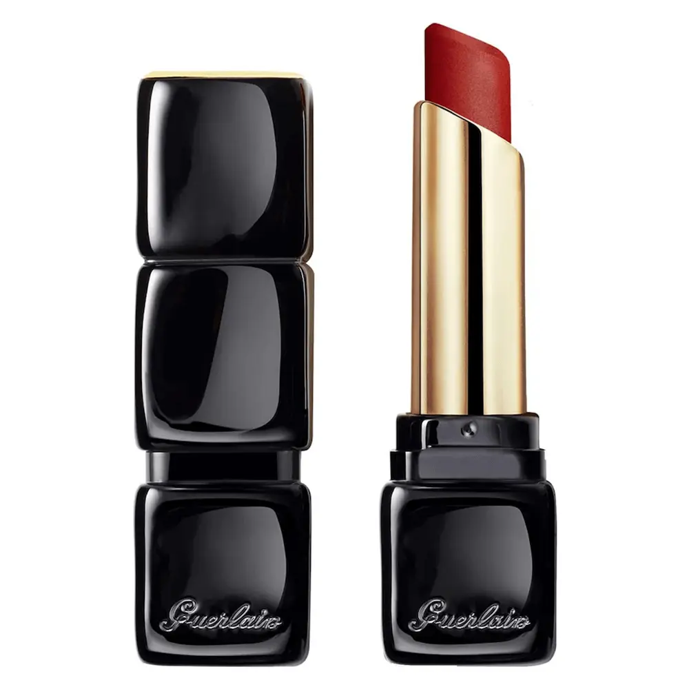 

Губная помада Guerlain KissKiss Tender Matte, красный