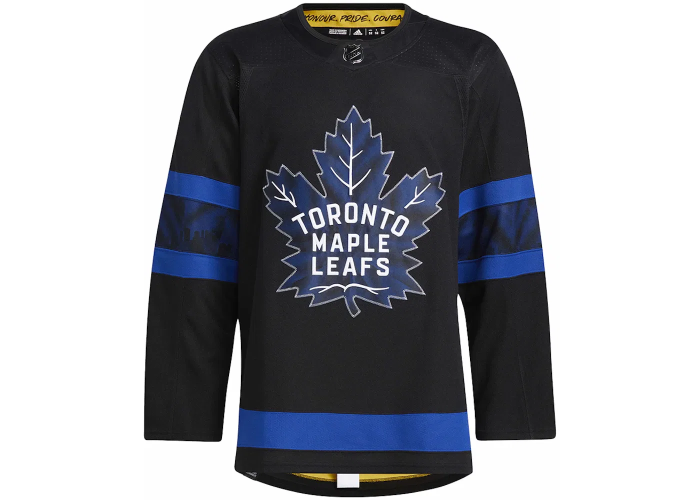 Мужская джерси с принтом Toronto Maple Leafs x Drew House Alternate Jersey Adidas, Black