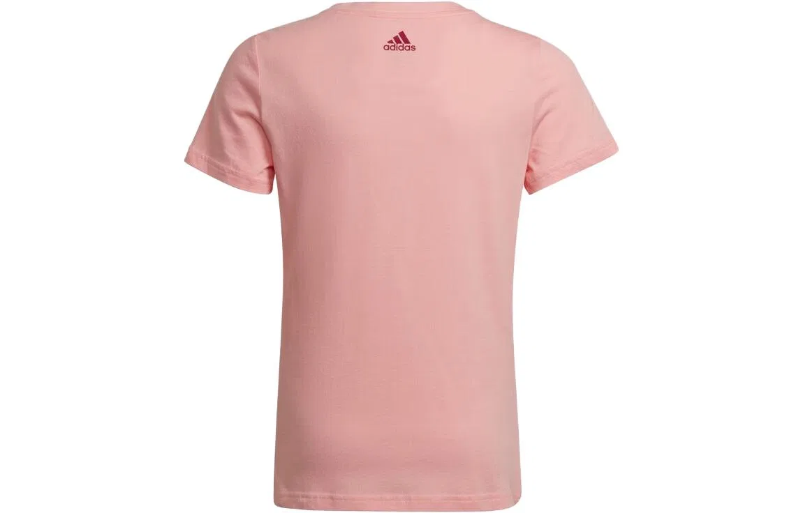 Детская футболка с принтом Honor Pink Adidas, Honor Pink — фото 3