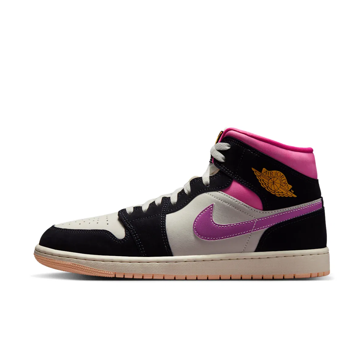 Мужские кроссовки Air 1 Mid SE Jordan, черный