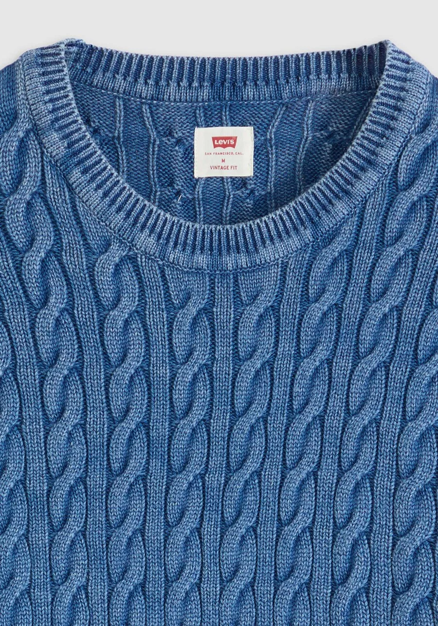 Свитер LEVI'S 'Presidio' синего цвета — фото 3