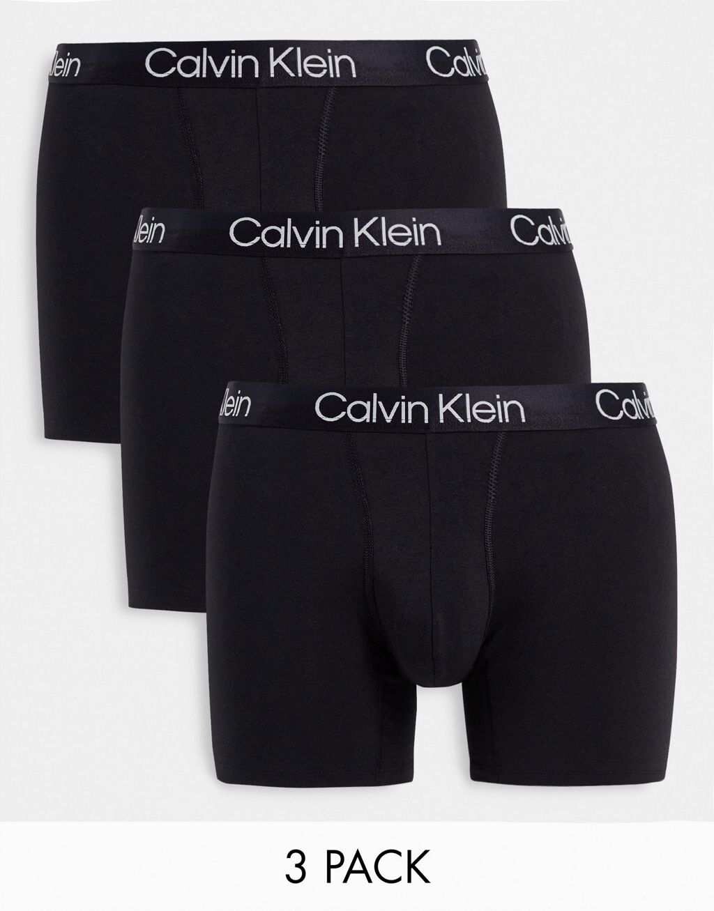 

Черные боксеры из трех пар Calvin Klein