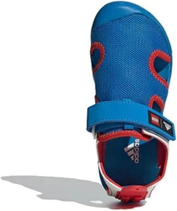 Детские кроссовки для девочек Terrex Captain Toey, Blue/White/Red — фото 2