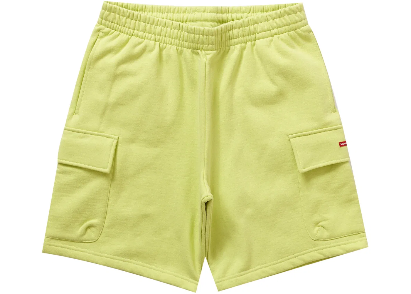Мужские шорты с карманами-карго Sweatshort Supreme, Lime