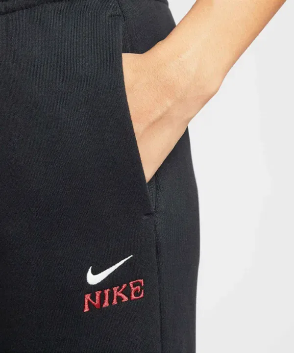Флисовые широкие брюки LNY, Nike, черный — фото 4