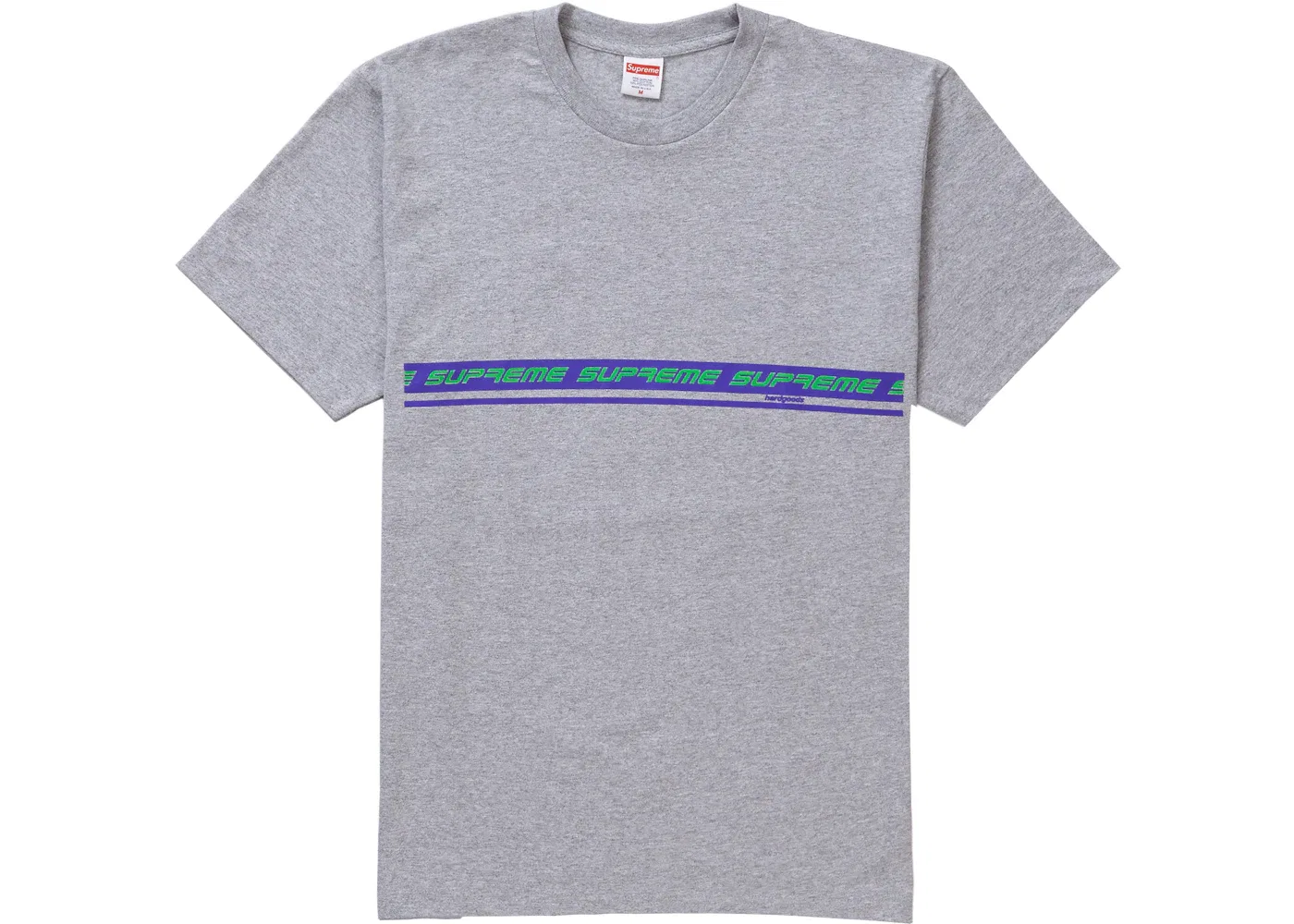 Мужская футболка с принтом Hard Goods Supreme, цвет Heather Grey