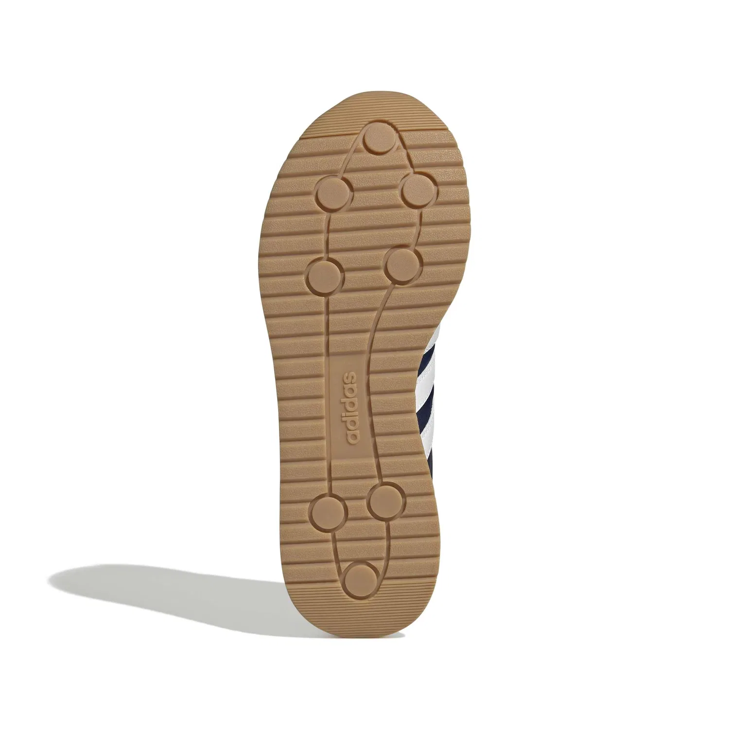 Детские кроссовки с текстильным верхом Run 70s 2.0 Adidas, Dark Blue Cloud White Cloud White — фото 3