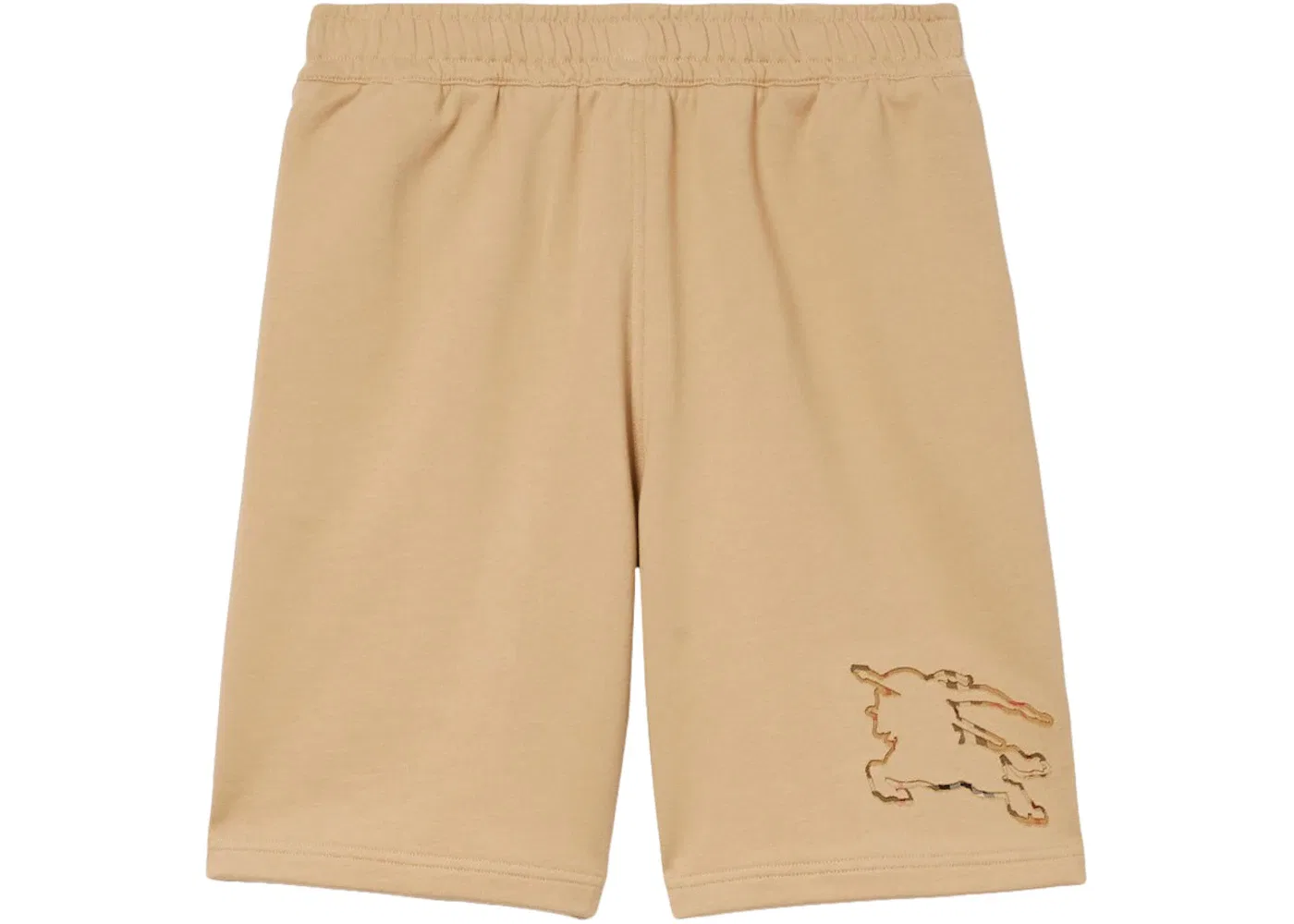 Мужские шорты хлопковые Burberry Check EKD Cotton Shorts, Soft Fawn