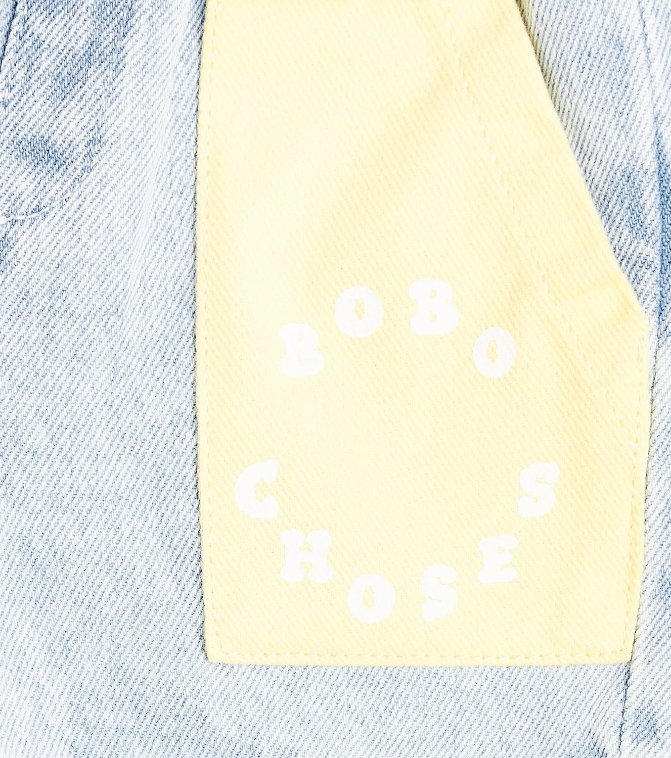 Шорты хлопковые для новорожденных Bobo Choses, Light Yellow — фото 3