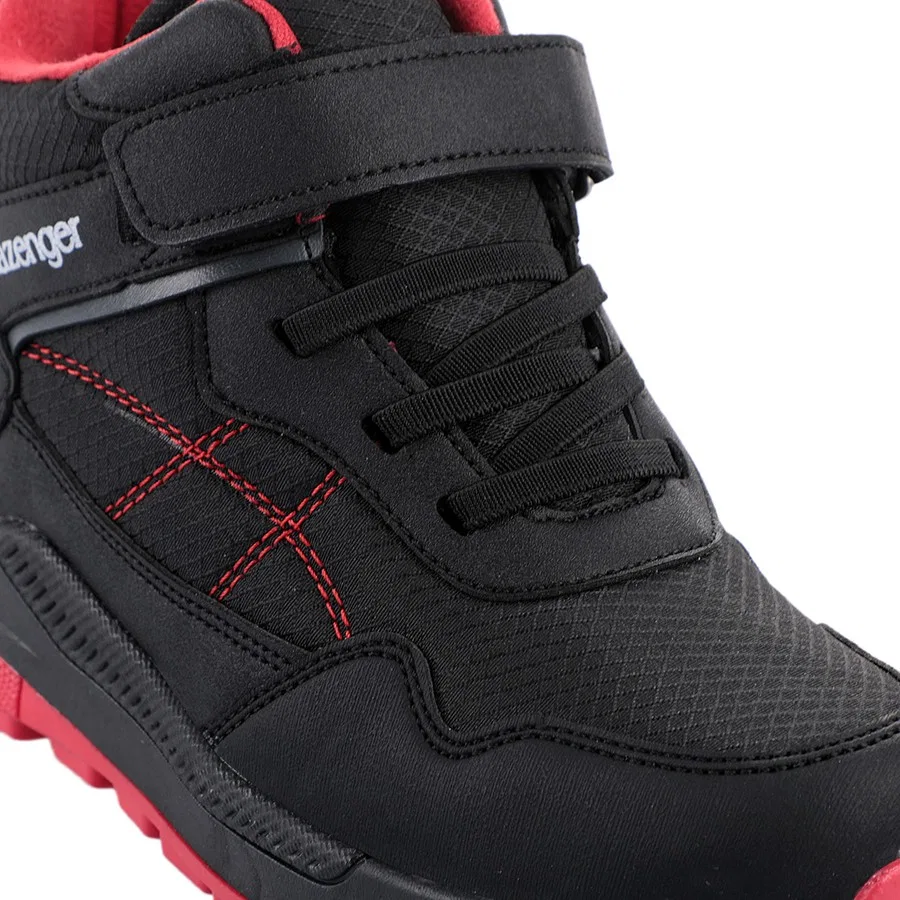 Детские ботинки с шнуровкой KETI I Slazenger, Черный — фото 4