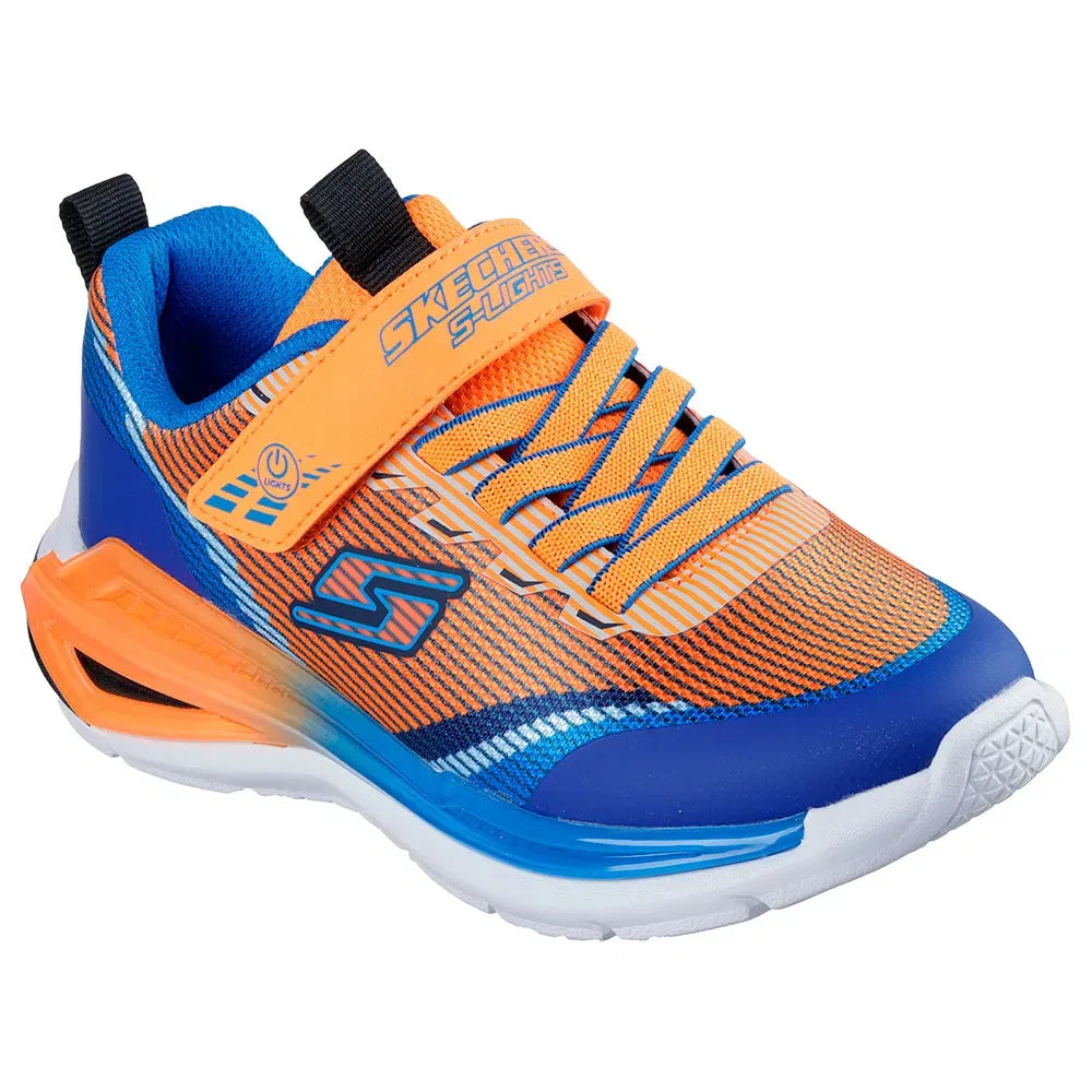Детские кроссовки для мальчиков со светящейся подошвой Tri-Namics 2.0 Skechers, Orange