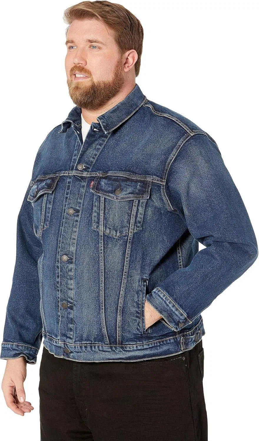 Мужская джинсовая куртка Levi's, Colusa - Stretch — фото 2